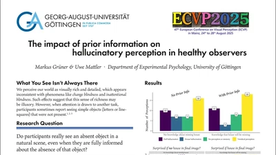 The impact of prior information on hallucinatory perception in healthy observers [Poster] featured image